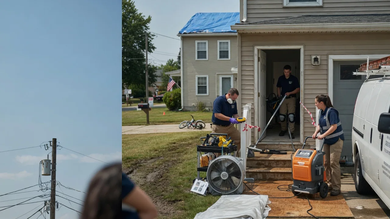 Water Damage Repair in Hightstown, NJ near me
